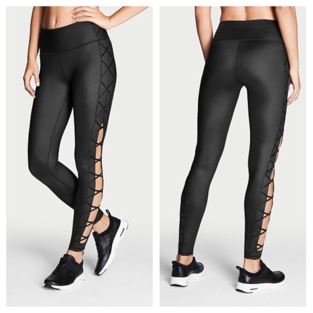 Victoria’s Secret Shiny Criss Cross Knockout Tight